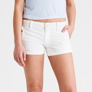 American eagle white shorts